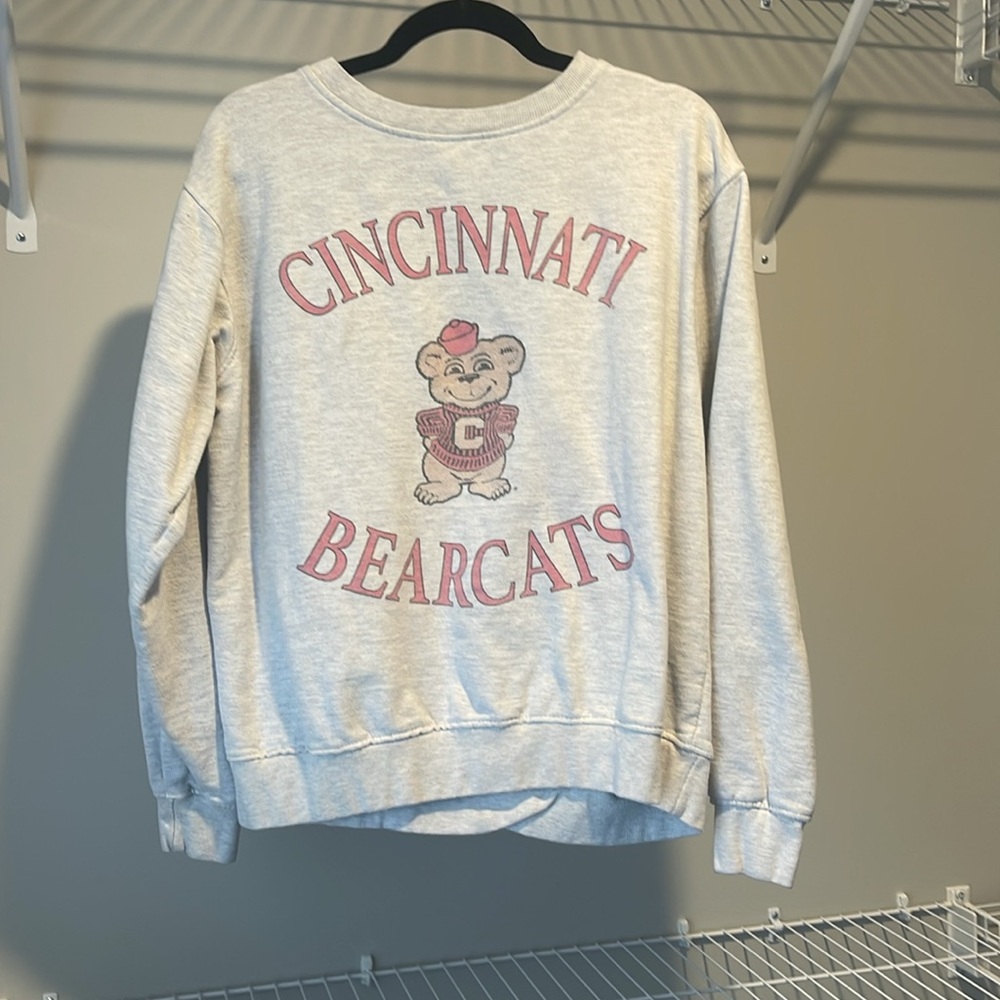 Cincinnati Bearcats Gameday Couture Drop Shoulder Pullover Sweatshirt
